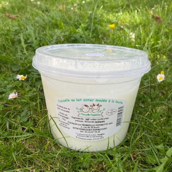 FAISSELLE AU LAIT ENTIER PASTEURISE 1kg