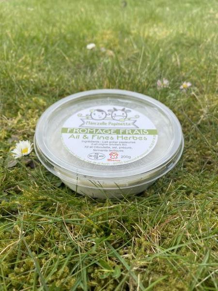 FROMAGE FRAIS AIL ET FINES HERBES 200gr